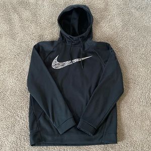 Nike. Men’s black hoodie. Size medium